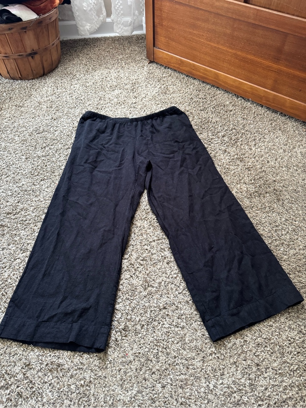 a new day Black Wide Leg Pants - Picture 2 of 3